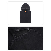High Street Washed Distressed Series Craft Hooded Sweatshirt 3