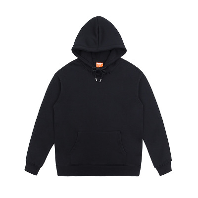 Plush loose solid color round neck sweatshirt for men couples 5
