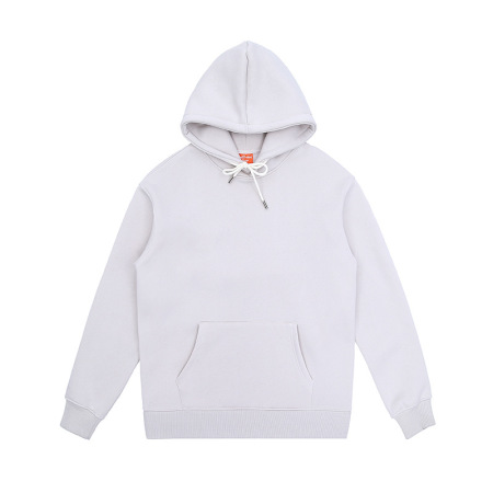 Solid color velvet oversize hooded sweatshirt 1