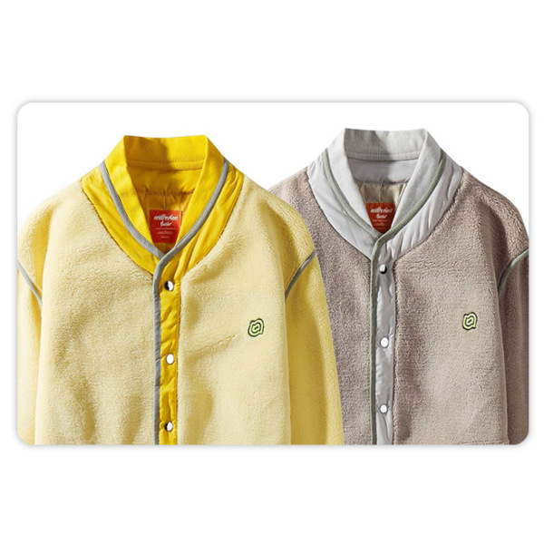 Lambswool Plush Sweater Cardigan Thick Long Sleeve Loose Jacket 15