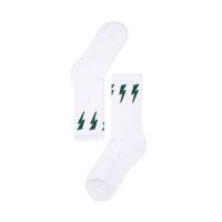 Contrast color socks trendy splicing sports socks 23