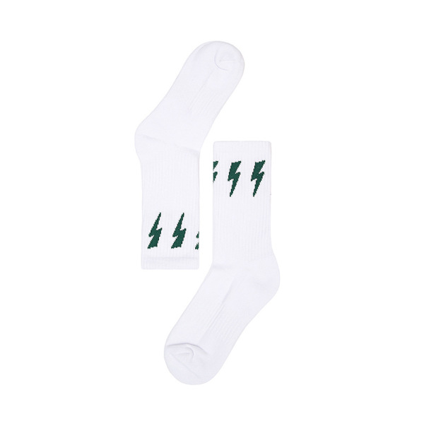 Contrast color socks trendy splicing sports socks 23