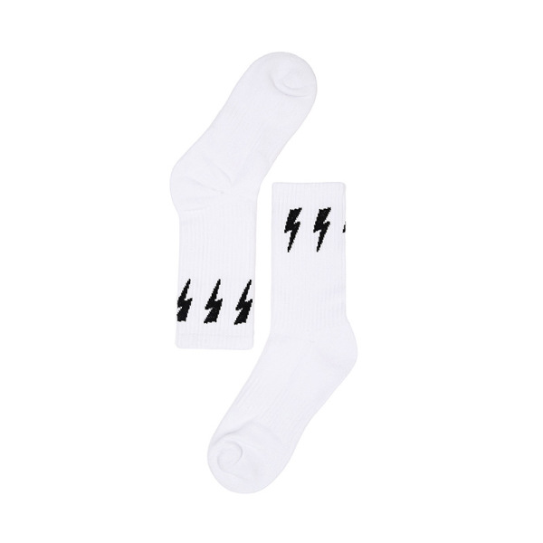 Contrast color socks trendy splicing sports socks 23