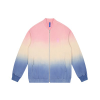 Hang-dyed jacket Light fleece loose top 18