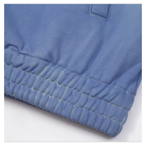 Hang-dyed jacket Light fleece loose top 18