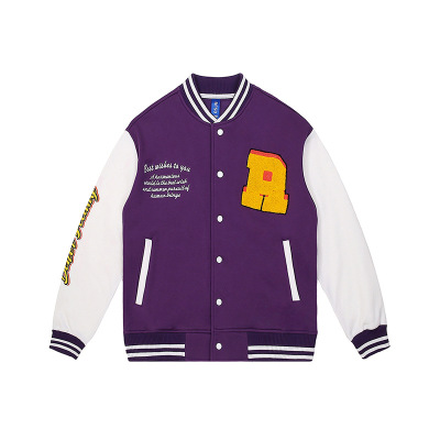 Polar Fleece Baseball Jacket Towel Embroidery Jacket 21