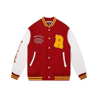 Polar Fleece Baseball Jacket Towel Embroidery Jacket 21