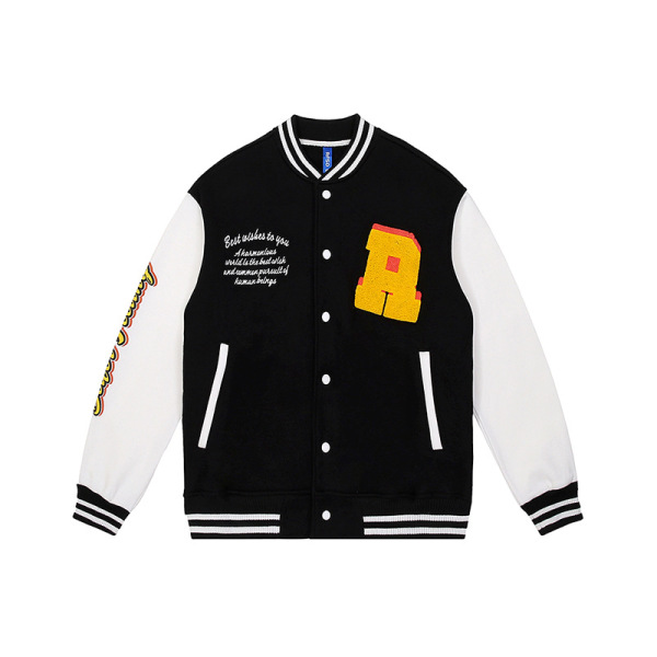 Polar Fleece Baseball Jacket Towel Embroidery Jacket 21