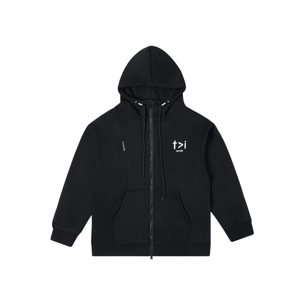 Retro American style velvet hooded sweatshirt loose jacket 19