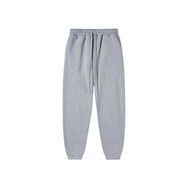Solid color casual fleece sweatpants hip-hop pants 29