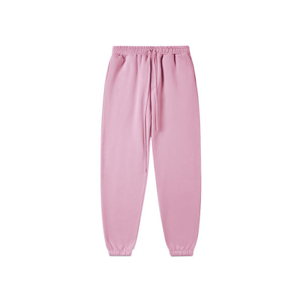 Solid color casual fleece sweatpants hip-hop pants 29
