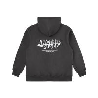 Zip-up Jacket Loose Fit Printed Hooded Sweatshirt 17