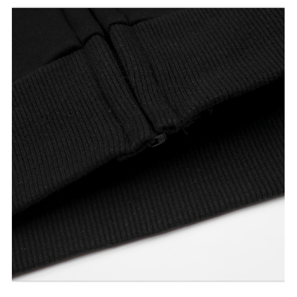 Zipper Cardigan Sweatshirt Hoodie Sweatshirt Foam Print 16