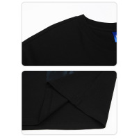Dark Print Short Sleeve Print T-Shirt Loose Street 58
