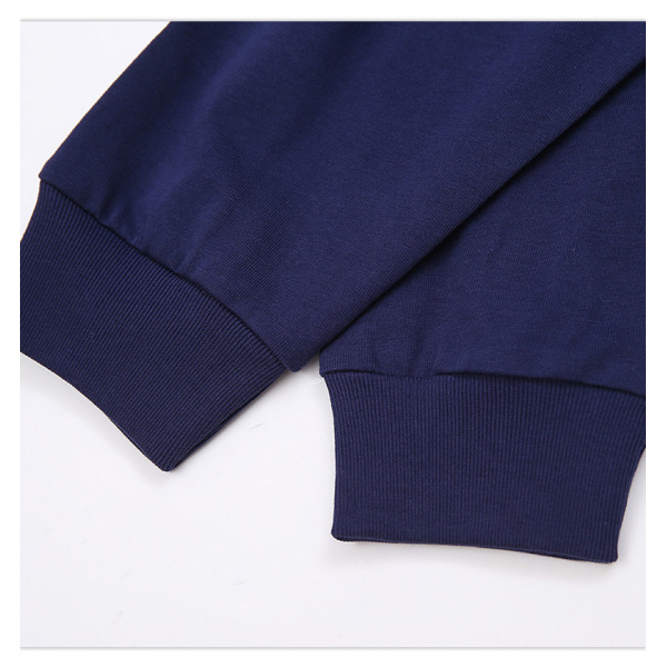 Double yarn loose long sleeve T-shirt top 43