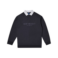 Embroidered POLO long-sleeved casual letter embroidered top 44