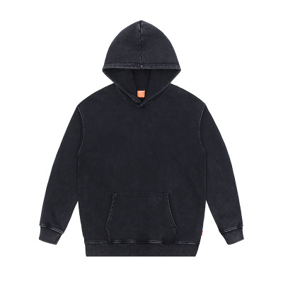 High Street Washed Distressed Series Craft Hooded Sweatshirt 51