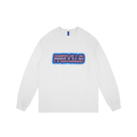 Long Sleeve T-Shirt Loose Hip Hop Round Neck Top Print 47