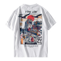 Short-sleeved Chinese style trendy cotton loose 40