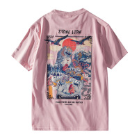 Short-sleeved Chinese style trendy cotton loose 40