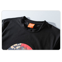 Short-sleeved Chinese style trendy cotton loose 40