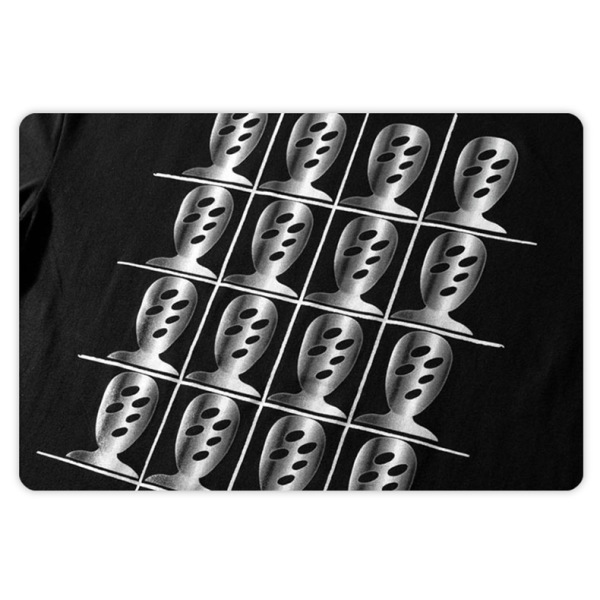 Short-sleeved T-shirt black alien print loose hip-hop 38
