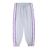 Straight-breasted casual trousers wide-leg sports pants 55