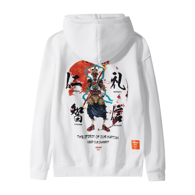 Sweatshirt Hoodie Chinese style plus velvet thick loose coat 60