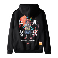 Sweatshirt Hoodie Chinese style plus velvet thick loose coat 60