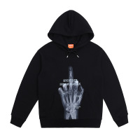 Sweatshirt Jacket Skull Finger Print Casual Personalized Hooded Hoodie 50